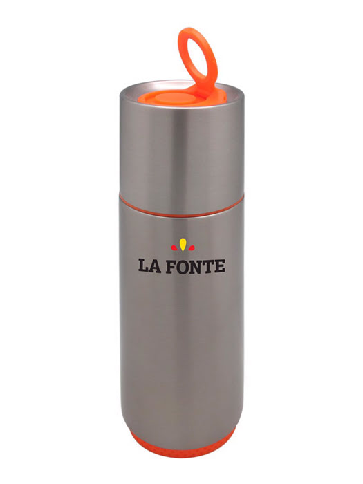 Bình giữ nhiệt La Fonte 370ml màu inox - 000907