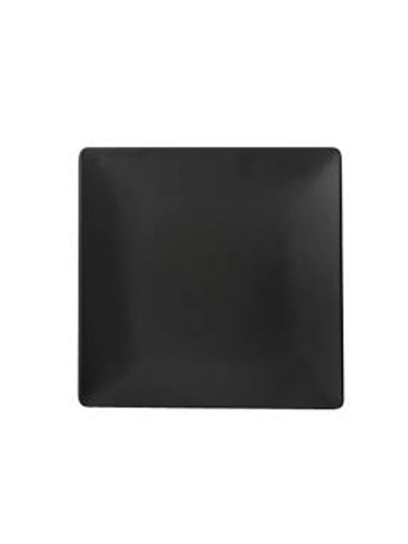 Dĩa vuông melamin Kormel 220mm màu đen - E10507.B