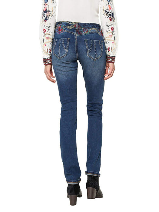 Quần Jean nữ DENIM TROUSERS, Size 25, JEANS BASIC - 17WWDD15500525