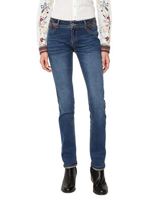 Quần Jean nữ DENIM TROUSERS, Size 29, JEANS BASIC - 17WWDD15500529