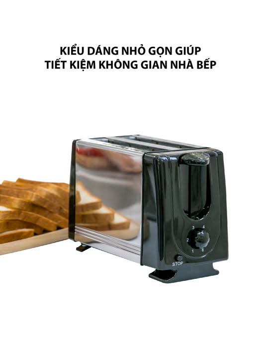 Máy nướng bánh mì 2 ngăn KuchenZimmer - 3000488