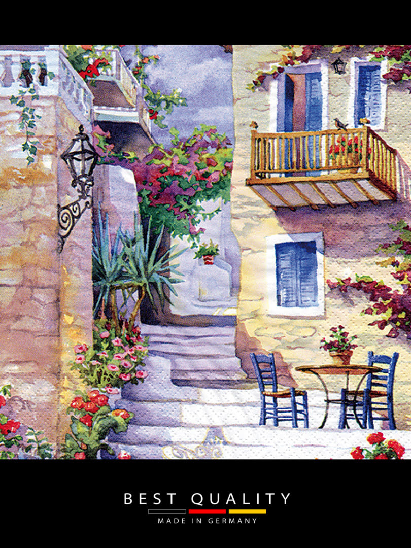 Khăn giấy ăn trang trí bàn tiệc ti-flair Tissue napkins DESIGN 33x33cm - 344625