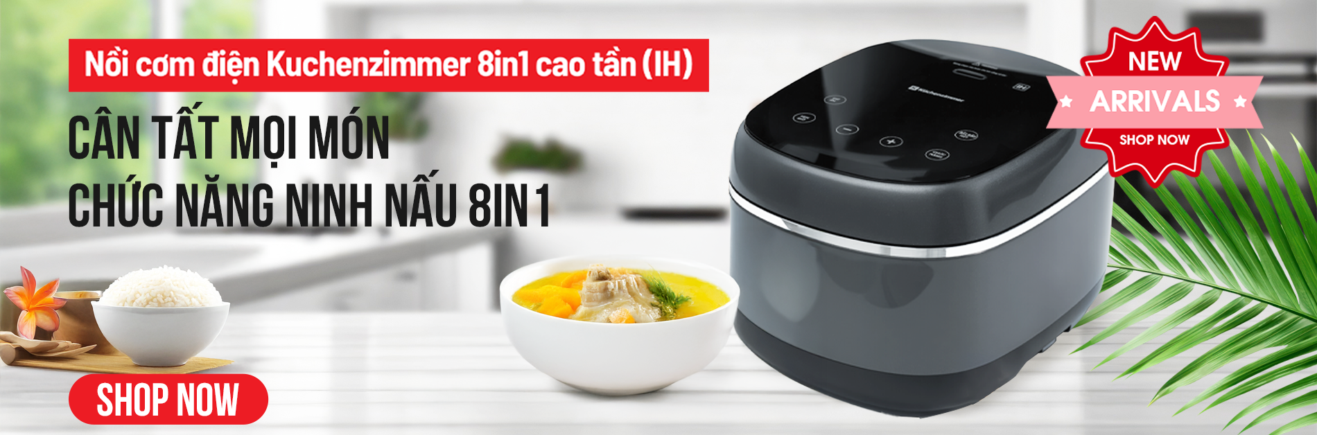 New Arrivals - Nồi cơm điện Kuchenzimmer