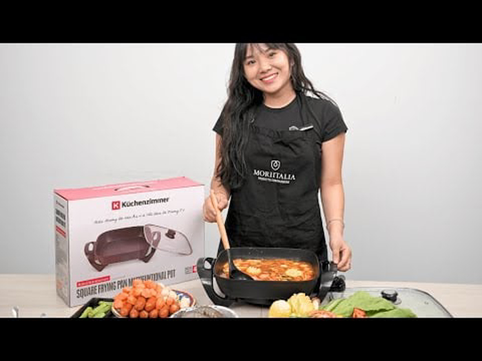 Nồi chiên, lẩu điện đa năng Kuchenzimmer 4 L - KUC012584