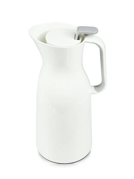 Bình nước ruột thủy tinh La Fonte 1000ml màu trắng-006767W