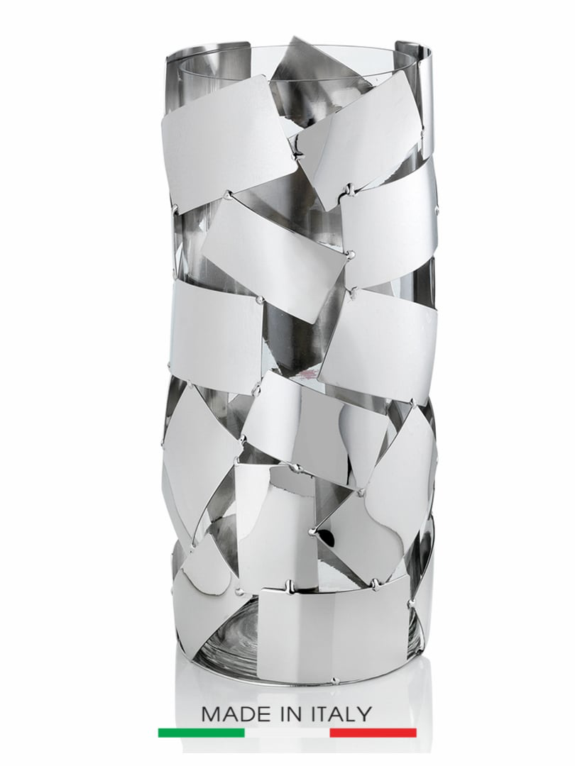 Bình bằng bạc,  Code:77241,size 4,3inch; h 10,2inch nhãn hiệu : OTTAVIAN-