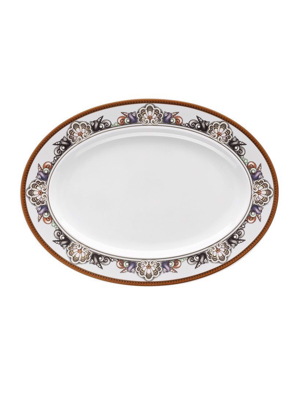 Đĩa tròn  bằng sứ 34cm Versace-403647.12734- Les Étoiles de la Mer