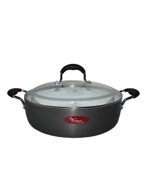 Nồi nhôm nắp kính 28cm cao  HA0228C-AU06