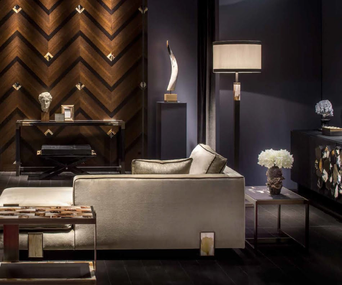 Vật trang trí bằng sừng  ARCAHORN 1601C ( Đứng)