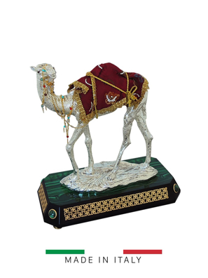 Vật trang trí hình con lạc đà bằng bột đá D4897S/BLM1-C