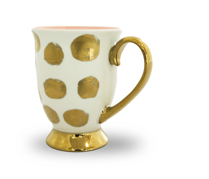 Cốc sứ La Fonte mạ vàng- 006446-02
