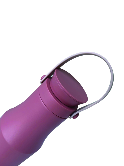 Bình giữ nhiệt Travel La Fonte inox 304 có quai xách tiện lợi 470ml-000727-PIN