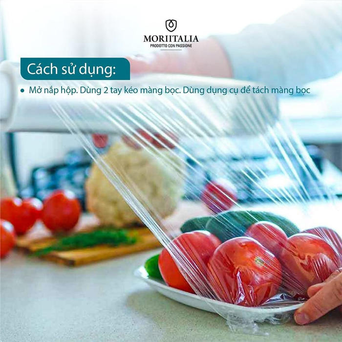 Màng bọc TP tự hủy sinh học 30cmx300x10mic Las Palms Hàn Quốc - MBTP00000110