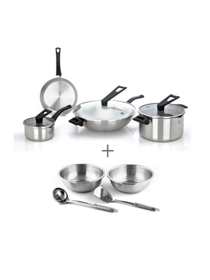 Bộ nồi nấu ăn CS Jumbo kèm quà tặng - 073640