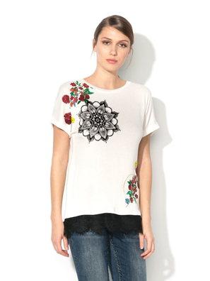 Áo dài tay nữ size  M,   71T2YE71001M,   Desigual   SS17-1