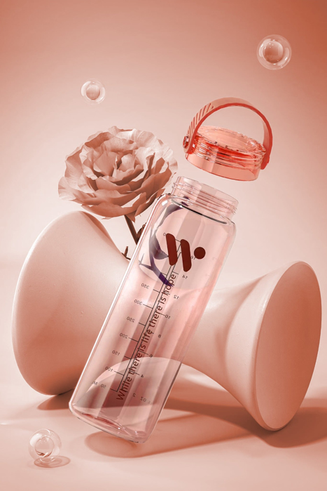 Bình Nước Thể Thao Có Quai Xách La Fonte 500ML-000864-PIN