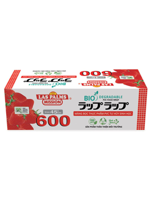 Màng bọc TP Las Palms 45cmx500m tự hủy sinh học - MBTP00006378