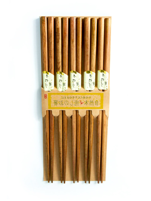 Đũa gỗ Nhật Bản vỉ 5 đôi KOKUSAI NDCK-22
