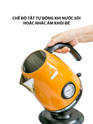 Ấm đun Kuchenzimmer 1.7 lít  3000198 - cam