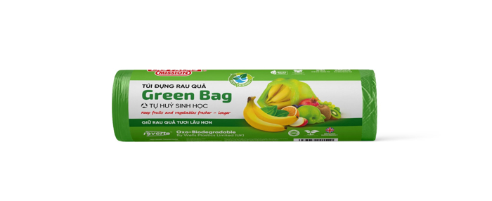 Túi Đựng Rau Quả Laspalm 20cmx30cmx250 túi