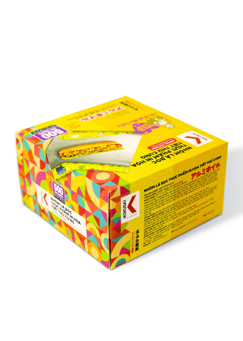 Nhôm lá bọc thực phẩm in họa tiết thú cưng KOKUSAI 12.7 cm x 27.9 cm - MNTP59011204