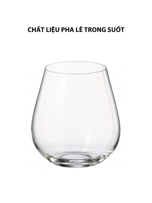 Bộ 6 Ly uống nước pha lê Columba Bohemia 380ml - 91E.2SF78.380-B