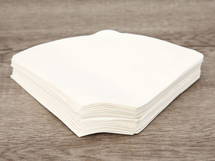 Giấy thấm lọc Coffee Filter 185mmx114mm (80 tờ/Túi)-màu trắng