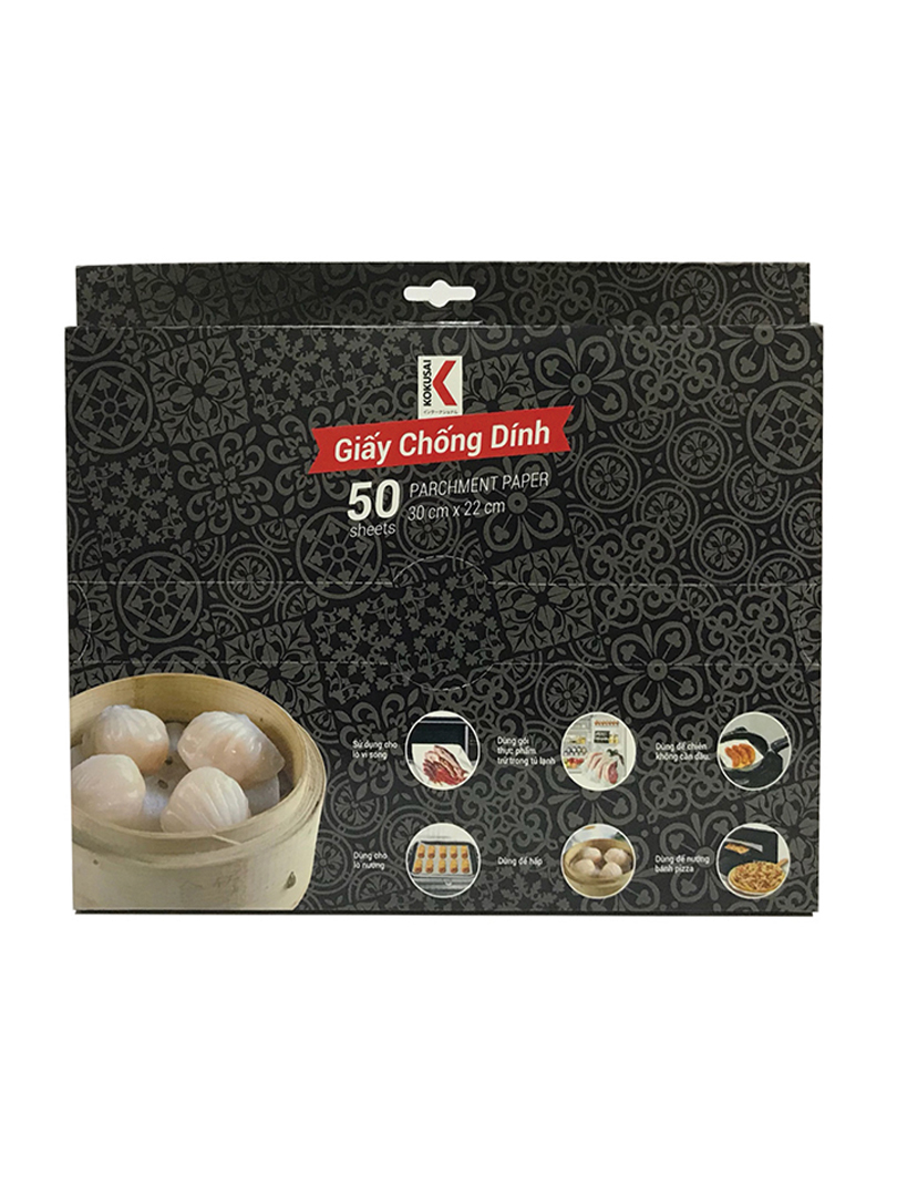 Giấy chống dính Kokusai 30cmx22cm ( 50 tờ/ hộp )