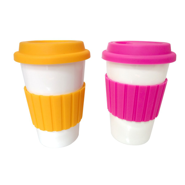 Ly sứ Moriitalia 400ml có nắp nhiều màu - B106-WB-YEL