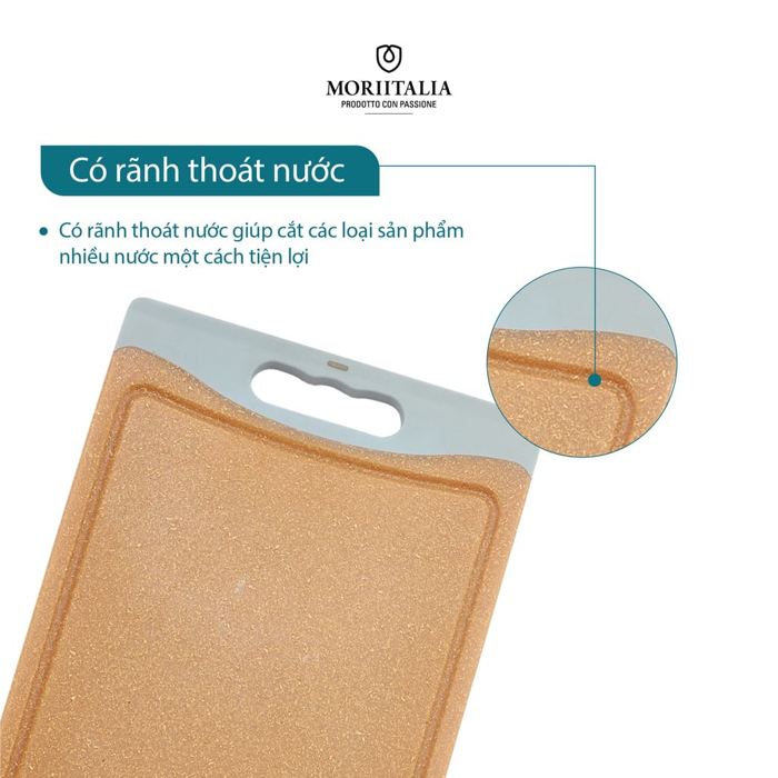 Thớt sợi gỗ Moriitalia bền đẹp an toàn kháng khuẩn 007009
