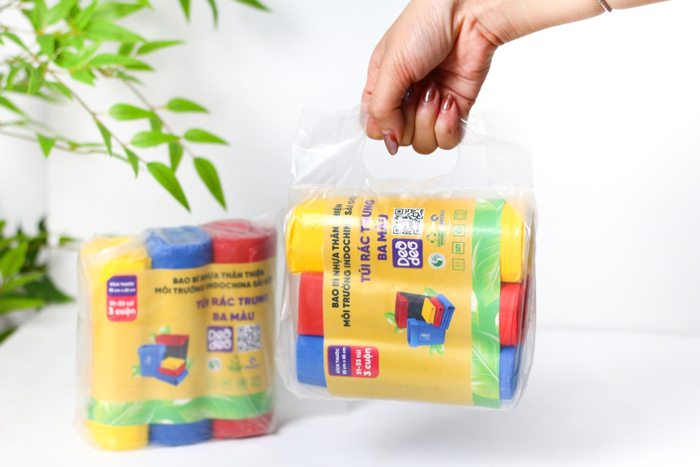 Túi Rác Trung Ba Màu 55cm x 65cm DEODEO-015943