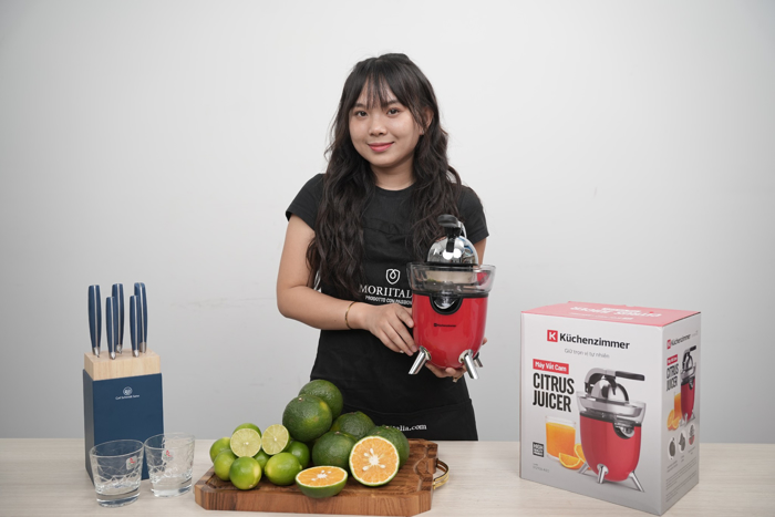 Máy Vắt Cam Kuchenzimmer 500ml-012928-RED