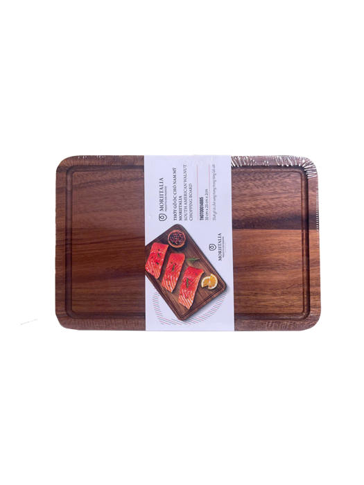 Thớt Gỗ Óc Chó Nam Mỹ Moriitalia (35 cm x 25 cm x 2 cm) - THOT00014878