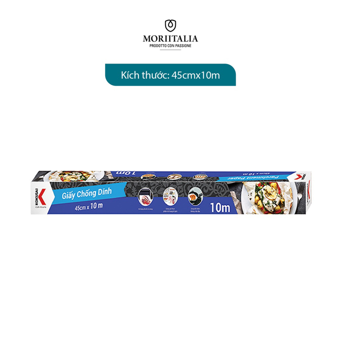 Giấy chống dính KOKUSAI không thấm dầu, mịn, chống dính tốt Moriitalia GCDD00004756
