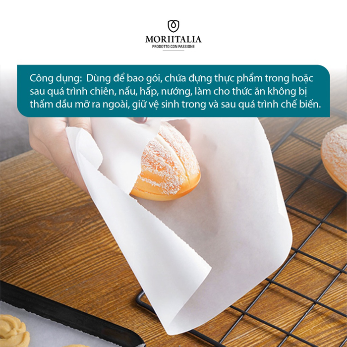 Giấy chống dính KOKUSAI không thấm dầu, mịn, chống dính tốt Moriitalia GCDD00004756