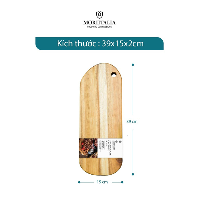 Thớt gỗ tràm Moriitalia cao cấp đa dụng an toàn cho sức khoẻ THOT00008389