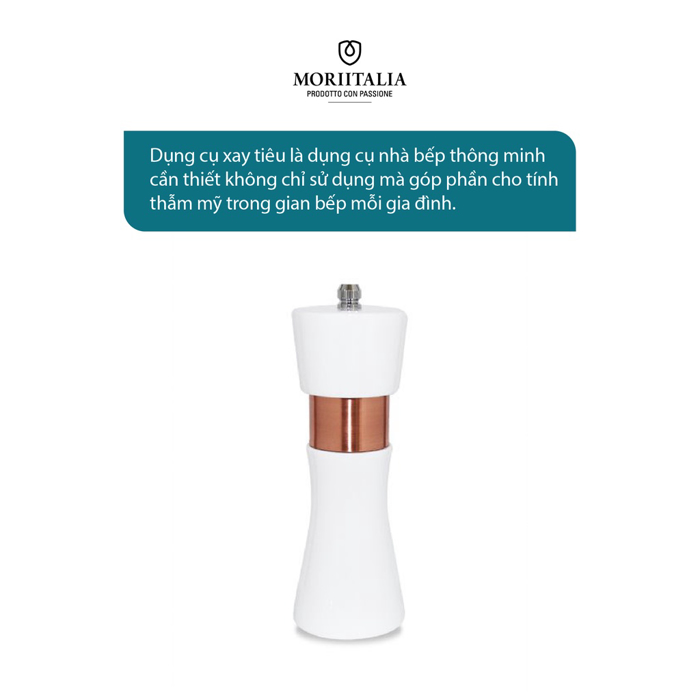 Dụng cụ xay tiêu La Fonte dễ dàng cầm tay, tiện dụng Moriitalia 006927