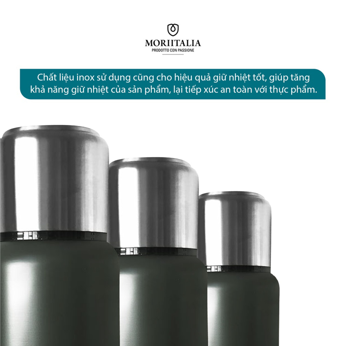 Bình giữ nhiệt La Fonte 1.5L cao cấp Moriitalia 006729