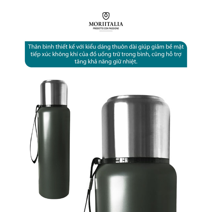 Bình giữ nhiệt La Fonte 1.5L cao cấp Moriitalia 006729