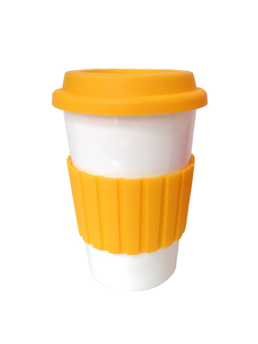 Ly sứ Moriitalia 400ml có nắp nhiều màu - B106-WB-YEL