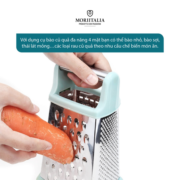 Dụng cụ mài rau củ 4 mặt La Fonte mài nhanh- bén- nhuyễn Moriitalia 006552