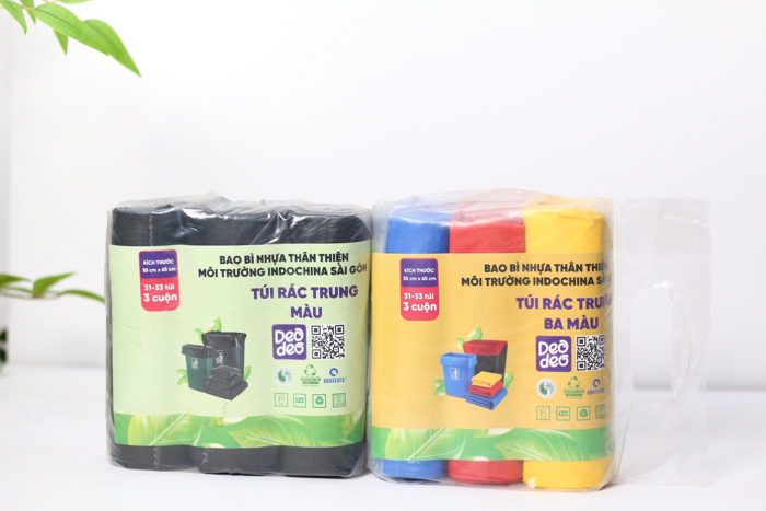 Túi Rác Đại Ba Màu 65cm x 78cm DEODEO-015950
