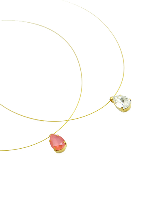 dây chuyền mặt  gắn đá thiên nhiên   FOBE- HY LẠP  - FOBE-013