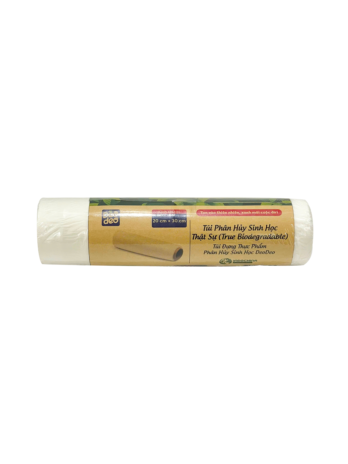 Túi phân hủy sinh học thật sự (Túi đựng thực phẩm Deodeo 20 cm x 30 cm-500 g)-TDTP00001090
