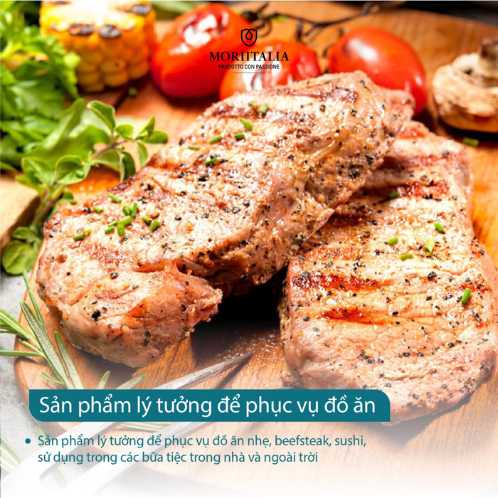 Thớt gỗ tràm Moriitalia kháng khuẩn đa dụng THOT00008372