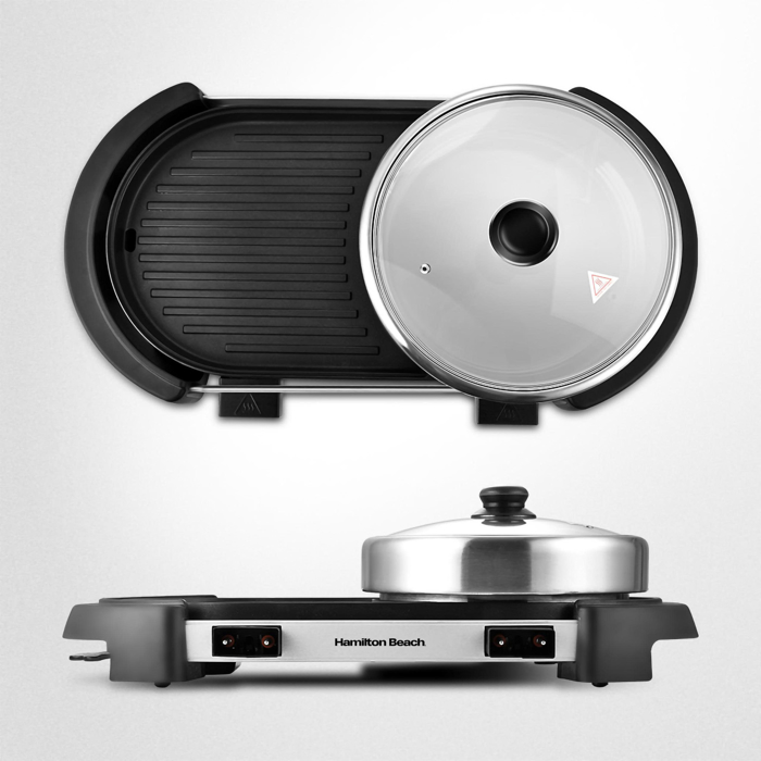 Bếp Lẩu Nướng BBQ 2 trong 1 Hamilton Beach 3L-000192