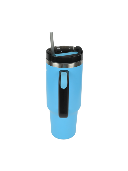 Ly giữ nhiệt 2 lớp SUS304 kèm ống hút La Fonte có tay cầm 1200ml - 012898