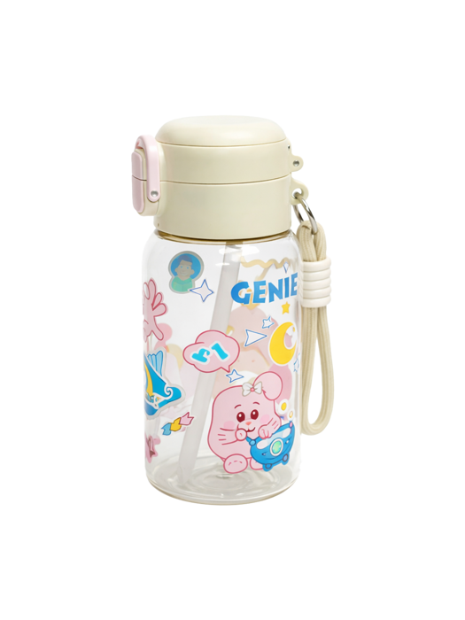 Bình Nước Trẻ Em Có Nắp Bật 550ML-000857-WHI