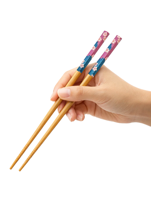 Đũa tre Nhật Bản vỉ 5 đôi Kokusai 23.5cm NDCK-04A