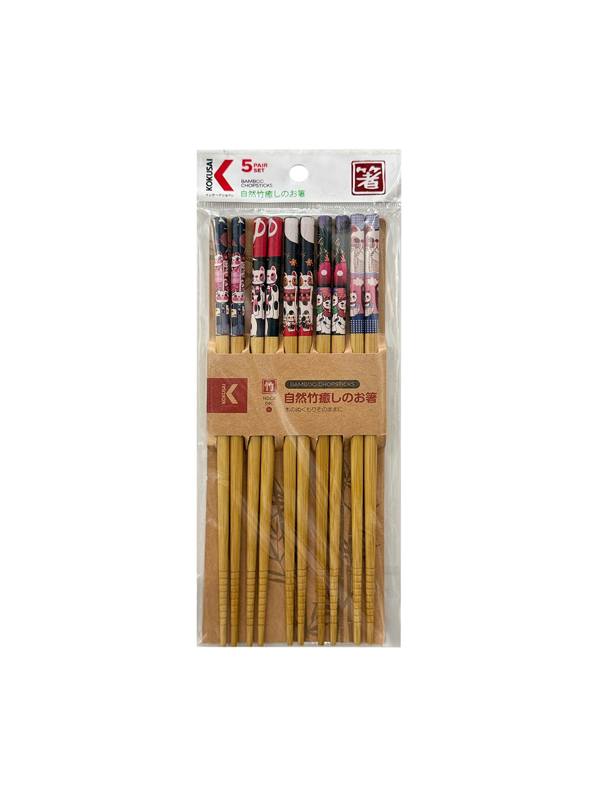 ĐŨA TRE NHẬT BẢN VỈ 5 ĐÔI KOKUSAI 23.5cmx7.5mm - NDCK-04C